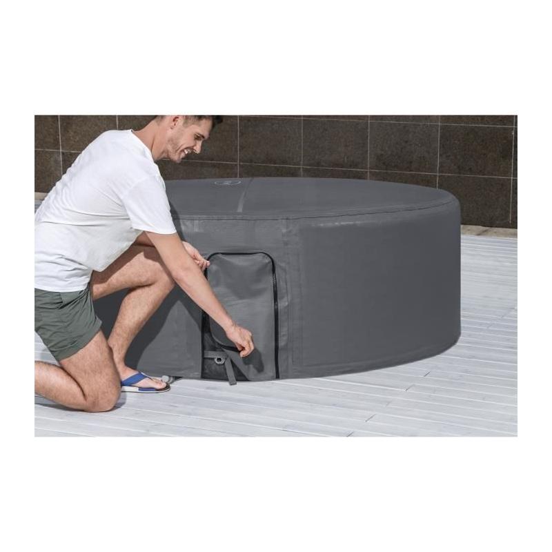 Couverture thermique EnergySense™ pour spa rond 1,80m x 66cm - Waterproof