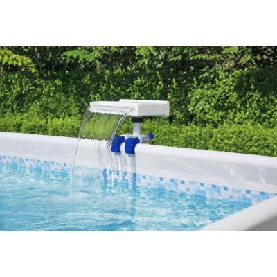 Bestway Cascade d’eau apaisante à LED pour piscine