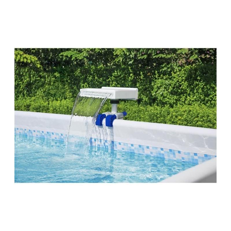 Bestway Cascade d’eau apaisante à LED pour piscine