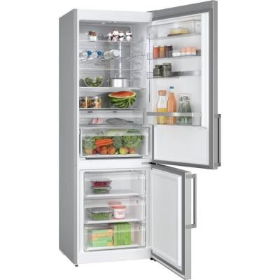 Réfrigérateur combiné BOSCH - 440L - No Frost - INOX