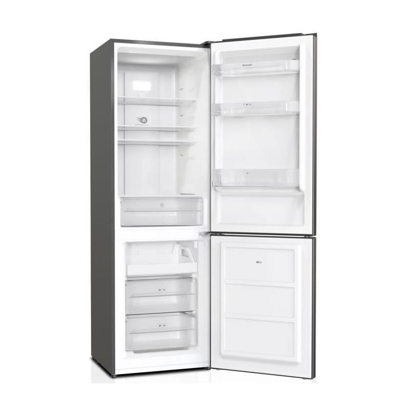 Réfrigérateur combiné BRANDT BFC8600EX - 2 portes - 293L - L60 cm