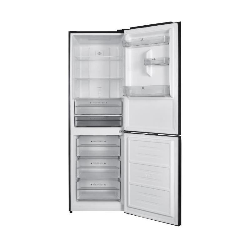 Réfrigérateur combiné CEFC323NFB: 323L Total No Frost - Noir