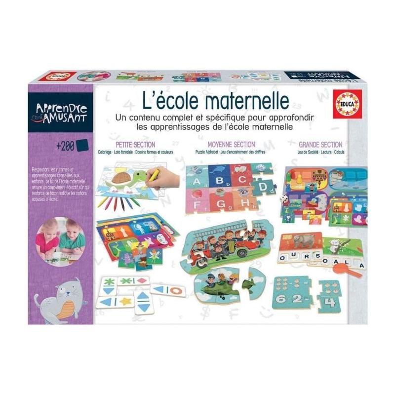 Trousse Ecole Maternelle interactive - Dimensions compactes