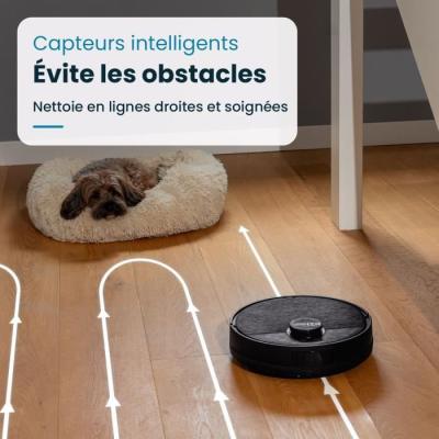 Aspirateur Robot EZIclean I-BOT Z6 MAX: Connecté, Puissant et Compact