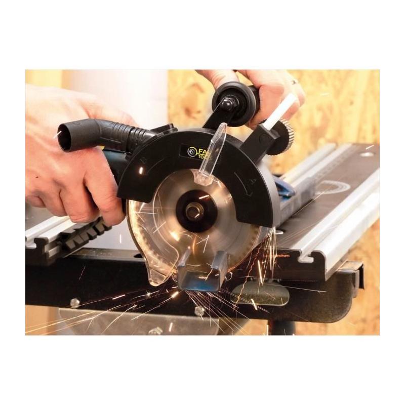 Scie circulaire double lame FARTOOLS SDBL-125 1050W Ø125mm