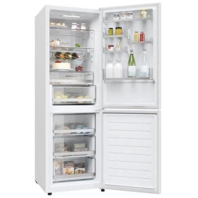 Réfrigérateur combiné Haier HDW3618DNPW - Classe D - 341 L - Blanc