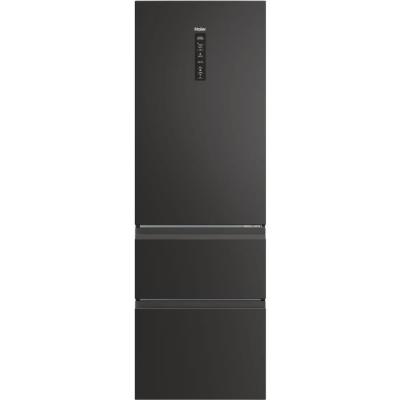 Réfrigérateur Combiné HAIER 3D 60 Series 5 HTW5618ENPT Noir - 360 L