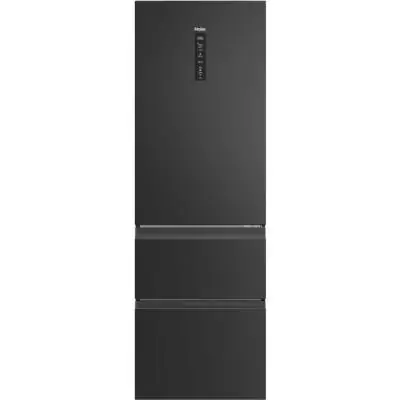 Réfrigérateur Combiné HAIER 3D 60 Series 5 HTW5618ENPT Noir - 360 L