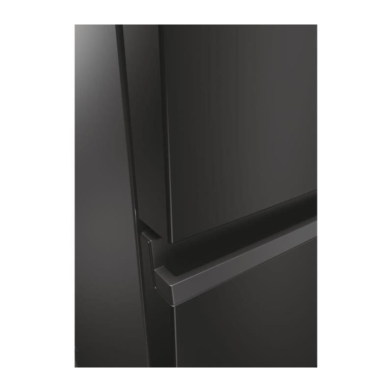 Réfrigérateur Combiné HAIER 3D 60 Series 5 HTW5618ENPT Noir - 360 L