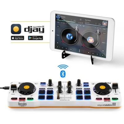 Contrôleur DJ Bluetooth pour Smartphone - App djay - TABLE DE MIXAGE