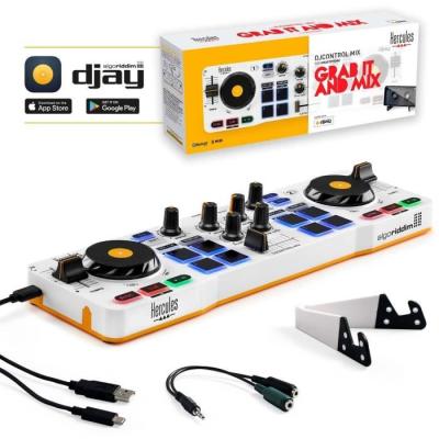 Contrôleur DJ Bluetooth pour Smartphone - App djay - TABLE DE MIXAGE