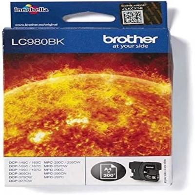 Cartouche d'encre Noir Brother LC980BK - Format Compact