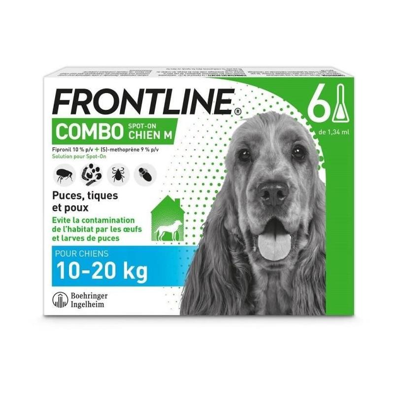 Traitement antiparasitaire efficace pour chien de 10 à 20 kg