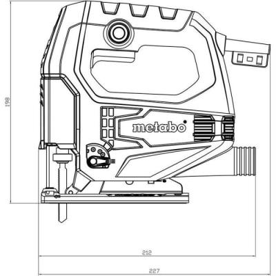 Scie sauteuse filaire METABO STEB 65 Quick - 450W - 65mm - Bois