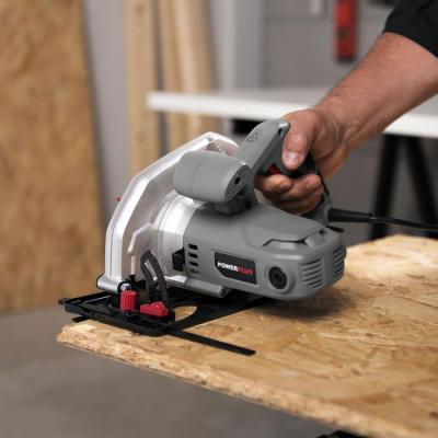 Scie circulaire 1200W Powerplus - Compacte et performante