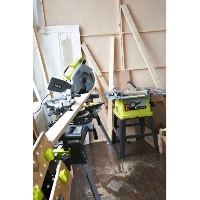 Scie à onglets radiale RYOBI 1 500 W - lame 216 mm - laser et LED
