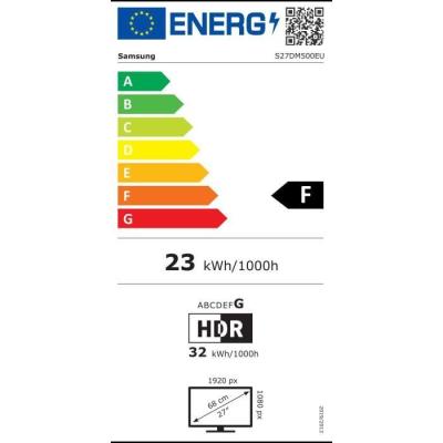 Écran PC Samsung - Smart Monitor M5 CM500 - 27" FHD VA - HDMI - Noir