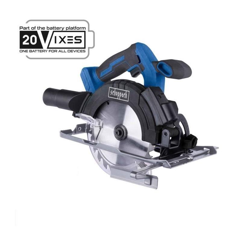 Scie circulaire sans fil 20V - lame 165mm - SCHEPPACH IXES