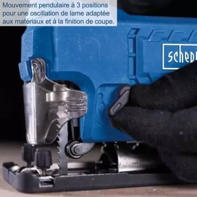 Scie sauteuse sans fil SCHEPPACH 20V IXES - légère et polyvalente