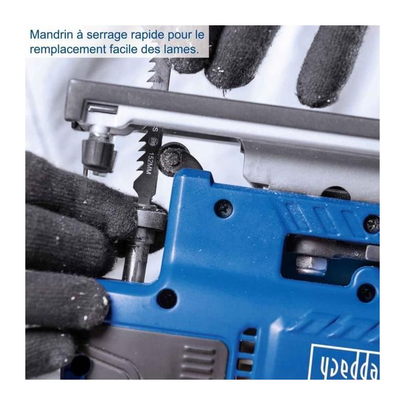 Scie sauteuse sans fil SCHEPPACH 20V IXES - compacte et polyvalente