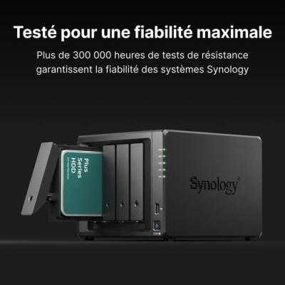 Disque dur interne 4 To SYNOLOGY HAT3300-4T - Performances SATA 6Go/s
