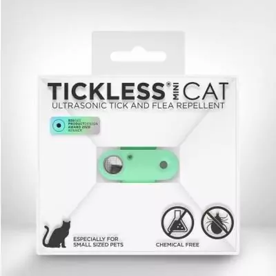 Protection tiques et puces : Répulsif ultrason chat TICKLESS MINI CAT