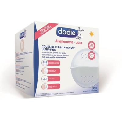 Coussinets d'Allaitement Ultra-Fins Jour - Lot de 50 - Pratique et Confortable 