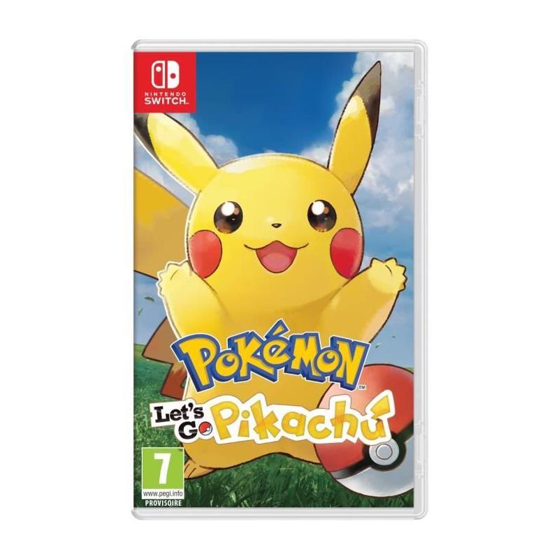 Pokémon: Let's Go, Pikachu - Jeu Nintendo Switch (11x17x2 cm)