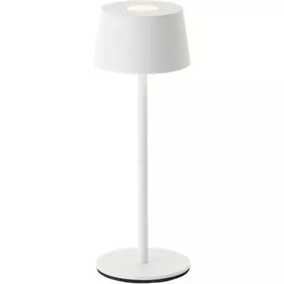 Lampe de jardin JONA LED 2W brillante en métal blanc - IP44