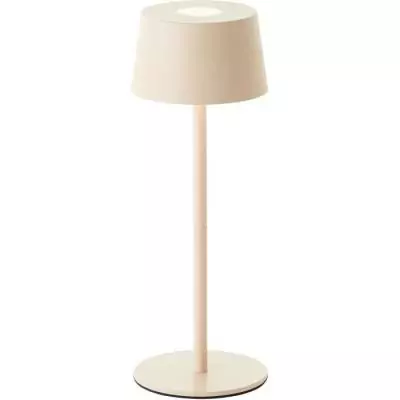 Lampe à poser BRILLANT JONA - Éclairage LED 2W - Design Métal - IP44 - Beige Lampe à poser BRILLANT JONA - Éclairage LED 2W - Design Métal - IP44 - Beige