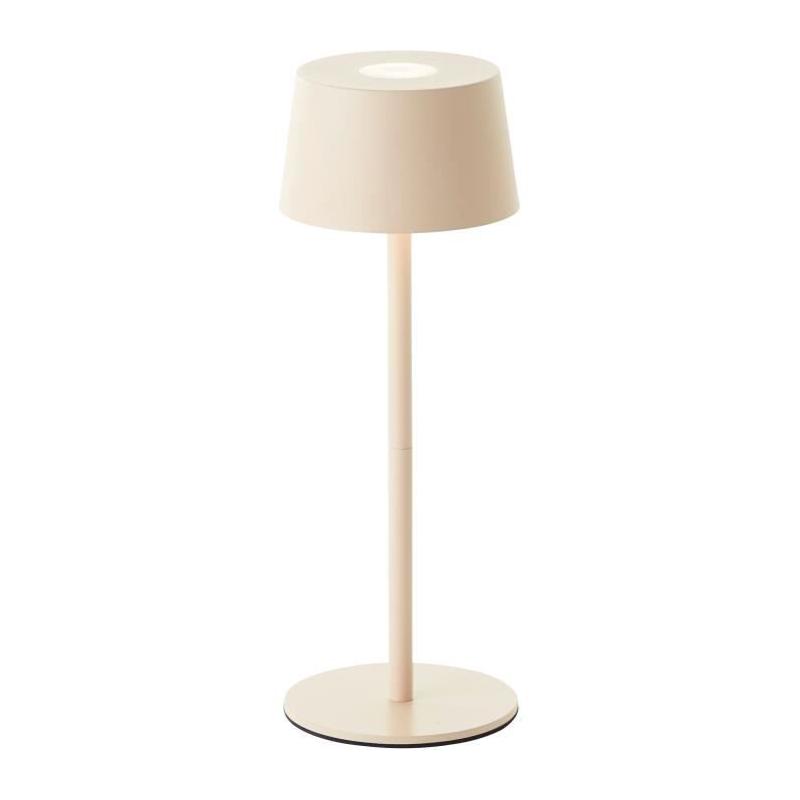 Lampe à poser BRILLANT JONA - Éclairage LED 2W - Design Métal - IP44 - Beige