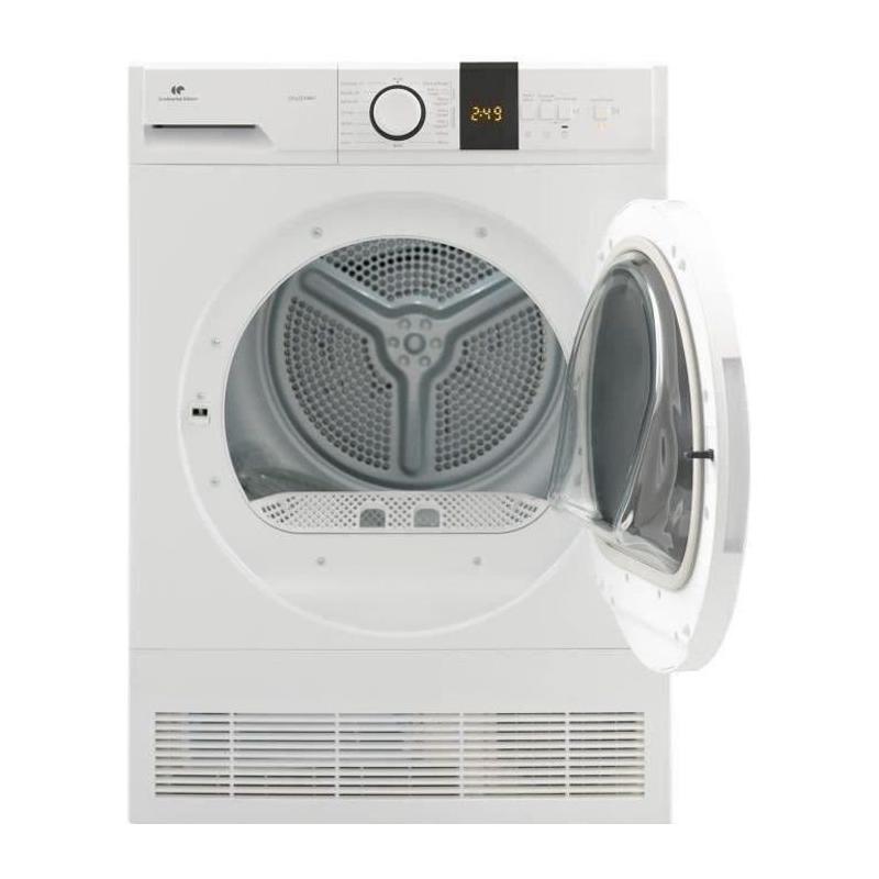 Sèche-linge à condensation 10 kg Blanc - CONTINENTAL EDISON