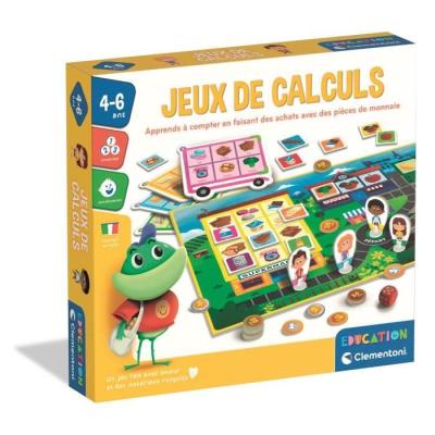 Jeux de calculs CLEMENTONI - Amusez-vous à apprendre les chiffres!