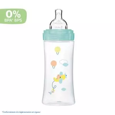 Biberon Dodie Sensation+ Anti-Coliques 330ml +6m - Compact et efficace