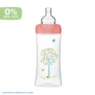 Biberon anti-colique Dodie Sensation+ 330ml - Tétine plate et système intégré