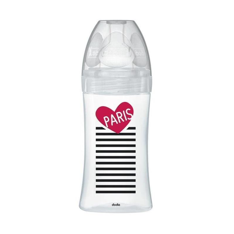 Biberon en verre anti-coliques Dodie Paris 270ml