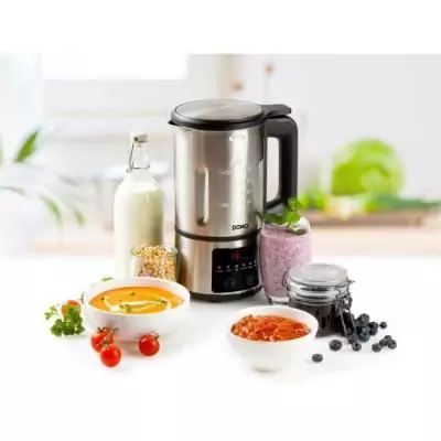 Blender chauffant DOMO 1,2L Inox - 6 programmes