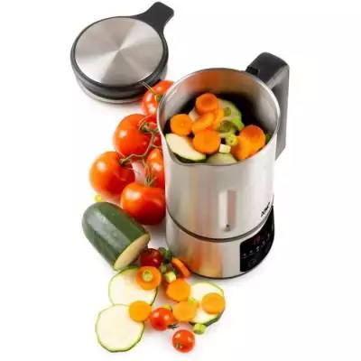 Blender chauffant DOMO 1,2L Inox - 6 programmes