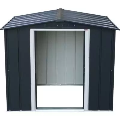 Abri de jardin métal Duramax - 2,47 m² - Anthracite