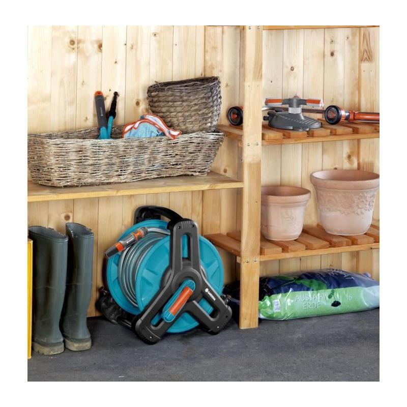 Dévidoir portable 50 Classic - GARDENA | Compact et anti-goutte