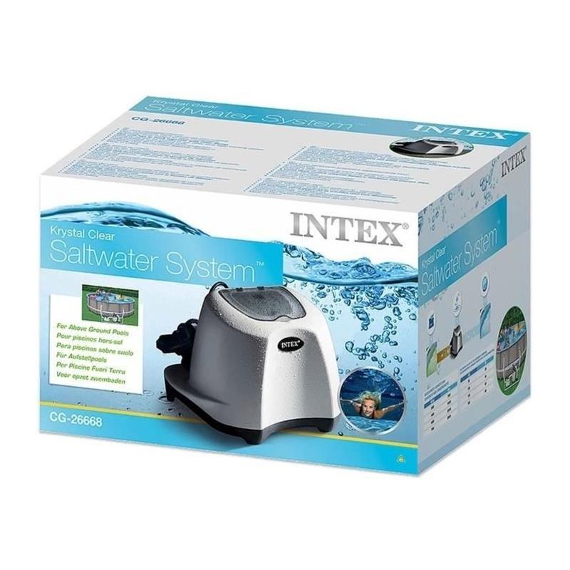Stérilisateur au sel INTEX Krystal Clear QS500 - Entretien piscine 26,5 m³