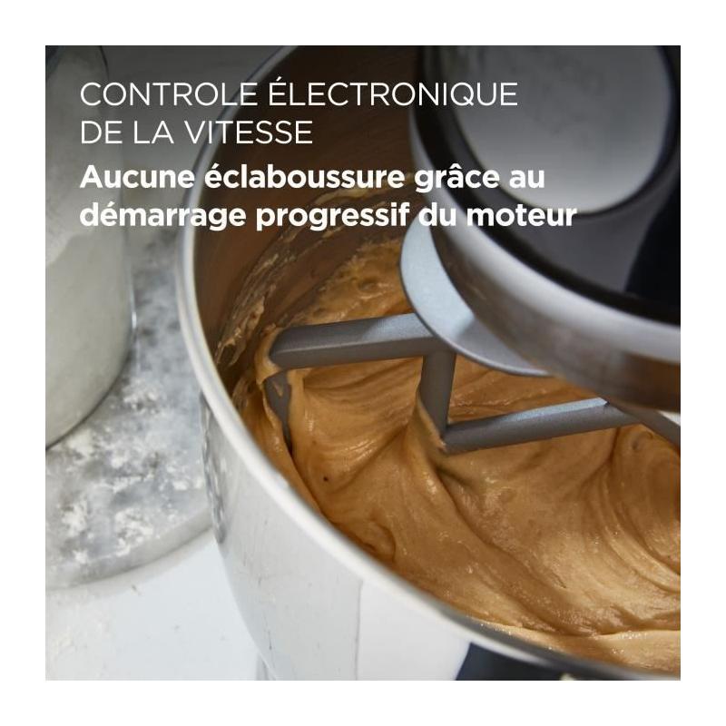 Robot Pâtissier Kenwood KMIX750BK 5L - 6 Vitesses - 3 Accessoires - Noir