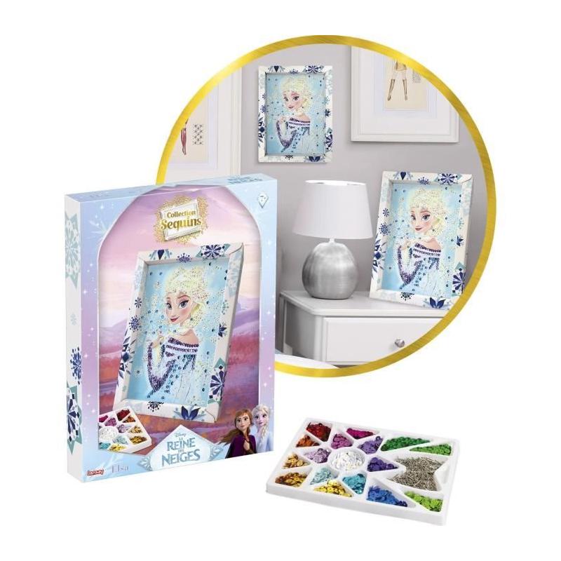 Créez des sequins étincelants avec Elsa la Reine des Neiges - Jeu de sculpture - À partir de 7 ans
