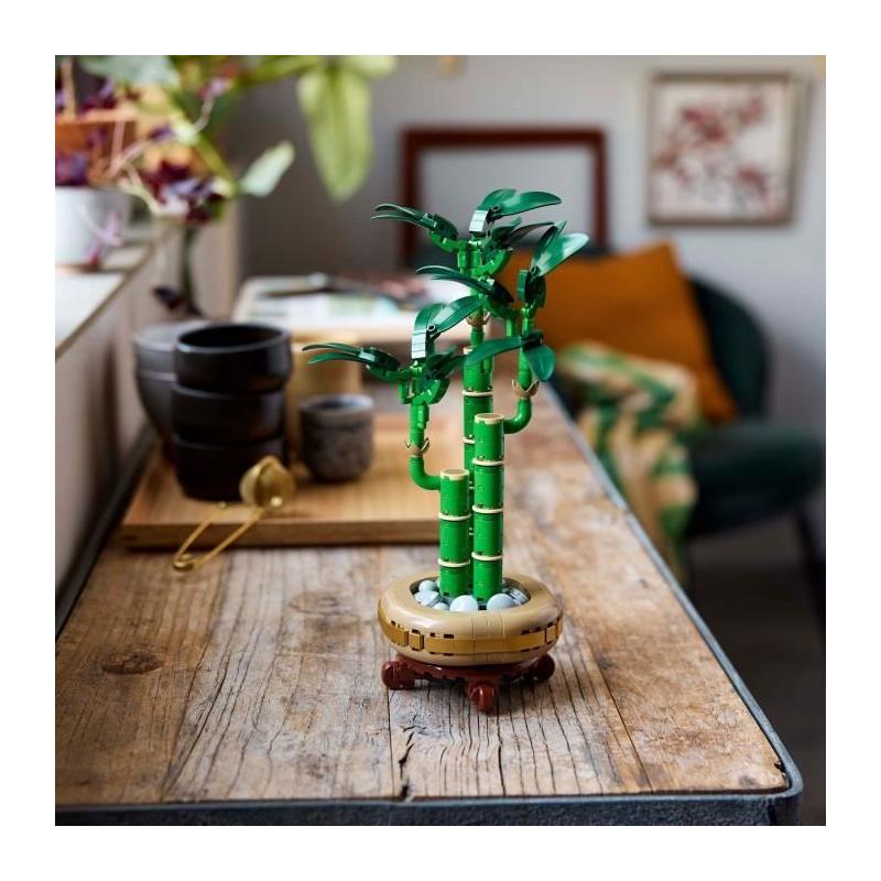 LEGO Botanique 10344 Le bambou de la chance - Plante artificielle innovante