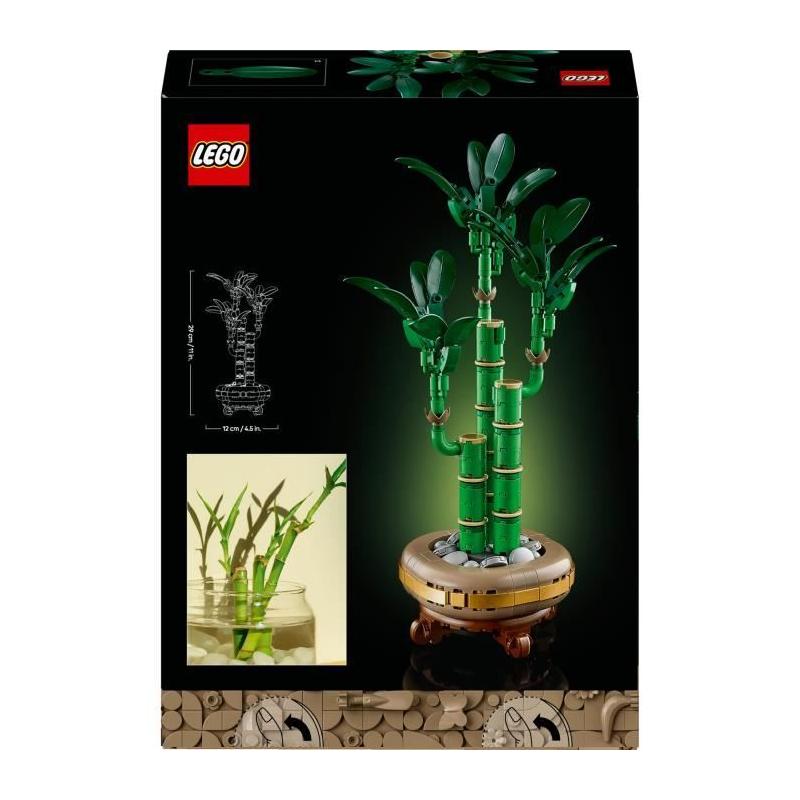 LEGO Botanique 10344 Le bambou de la chance - Plante artificielle innovante