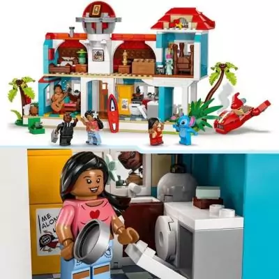 LEGO | Disney La Maison sur la Plage de Lilo et Stitch 43268 : Jeu de Construction Fun