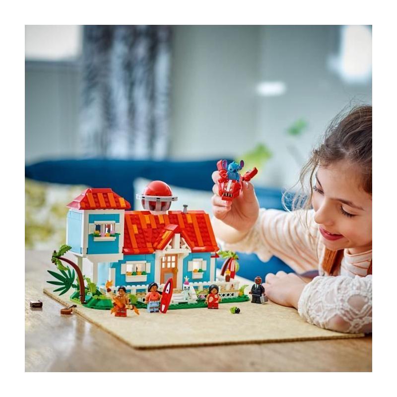 LEGO | Disney La Maison sur la Plage de Lilo et Stitch 43268 : Jeu de Construction Fun