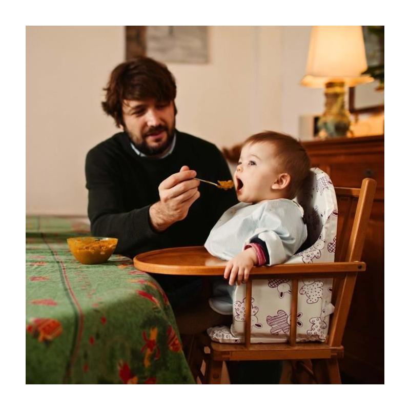 Coussin Chaise Haute Bébé Looping | Imperméable, Sangles, Made in France