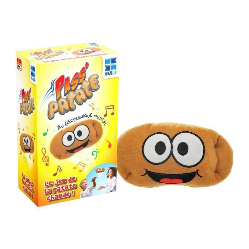 Pass Patate - Le jeu de la patate chaude - MEGABLEU | Dimensions: 9x14x23 cm