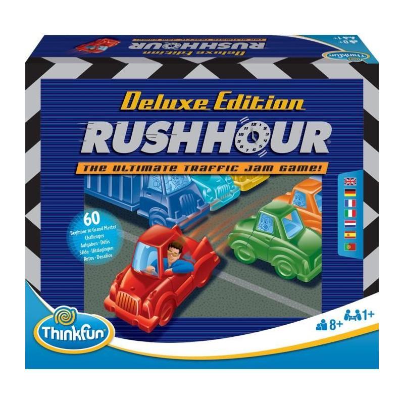Rush Hour Deluxe - Casse-tête Think Fun - 60 défis - Des 8 ans